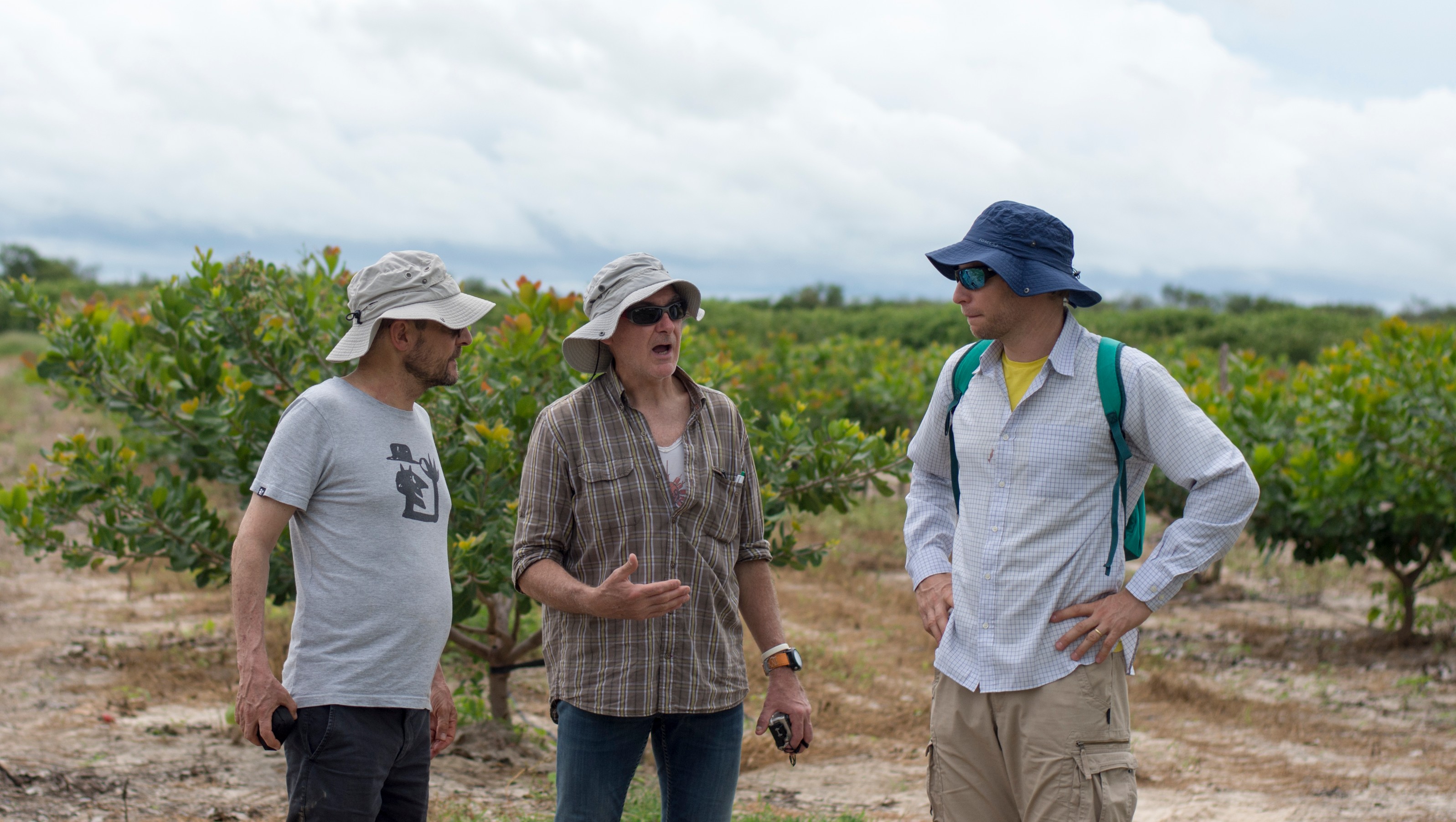 Representantes do Cirad conhecem áreas irrigadas do Ceará (FOTO: Juliana Lima)