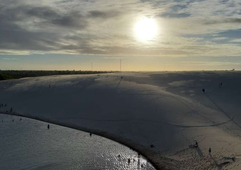 O céu terá predominância de nebulosidade variável ao longo dos próximo dias (FOTO: Letícia Matos)