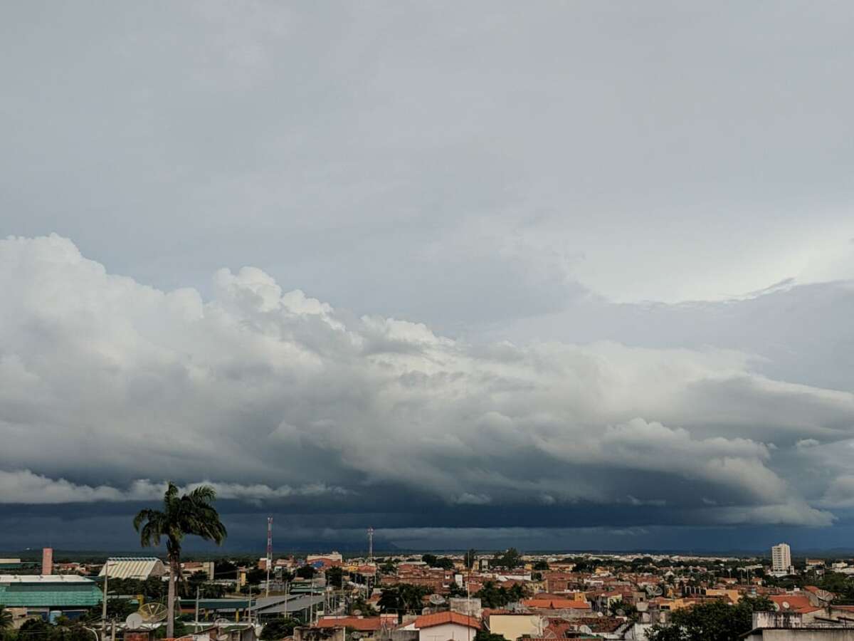 Áreas de instabilidade associadas à ZCIT colaboraram para chuvas (FOTO: Janilton Nicolau)