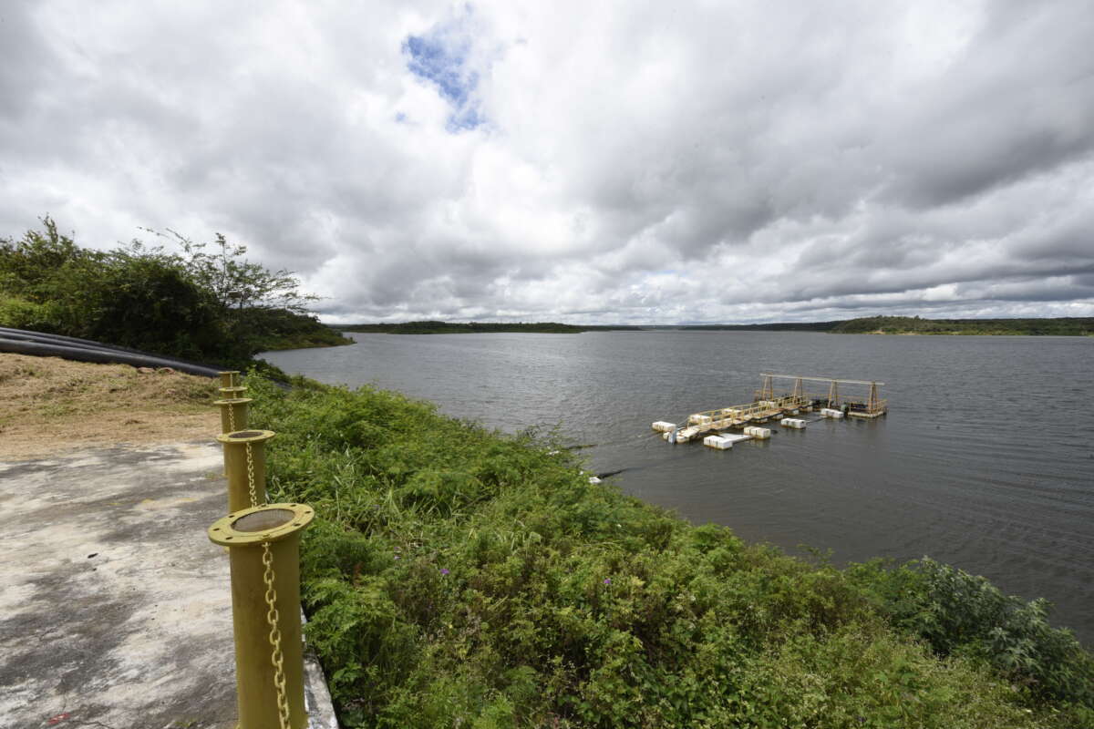 O projeto teve início com estudos no reservatório Jaburu I, na bacia da Serra da Ibiapaba, iniciados ainda em 2019 (FOTO: Reprodução/Cogerh)