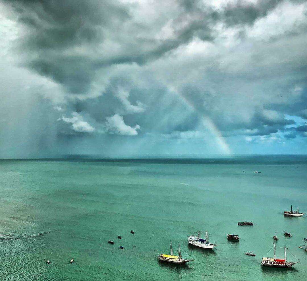 Litoral tem condições de chuva nos próximos dias (FOTO: Luciana Otoch)