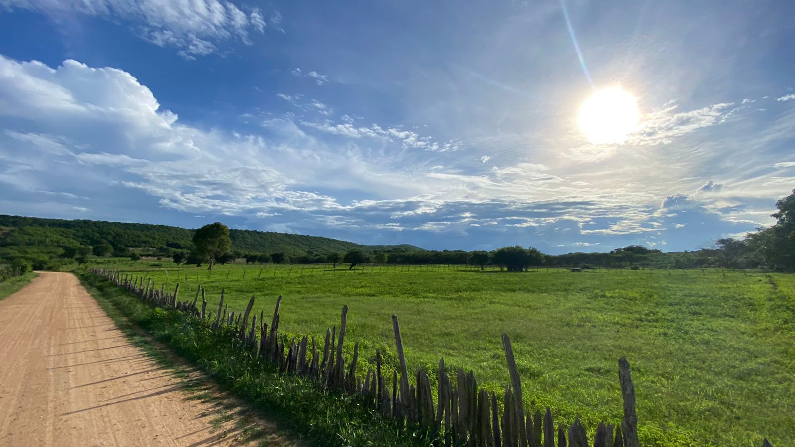 Na maioria das regiões o céu se manterá com poucas nuvens (FOTO: Marciel Bezerra)