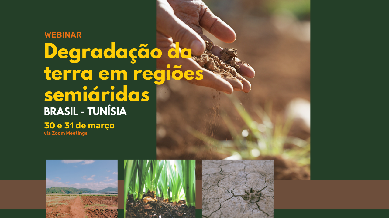 Em parceria com a Tunísia e a França, Funceme promove webinar “Degradação da Terra em Regiões Semiáridas”