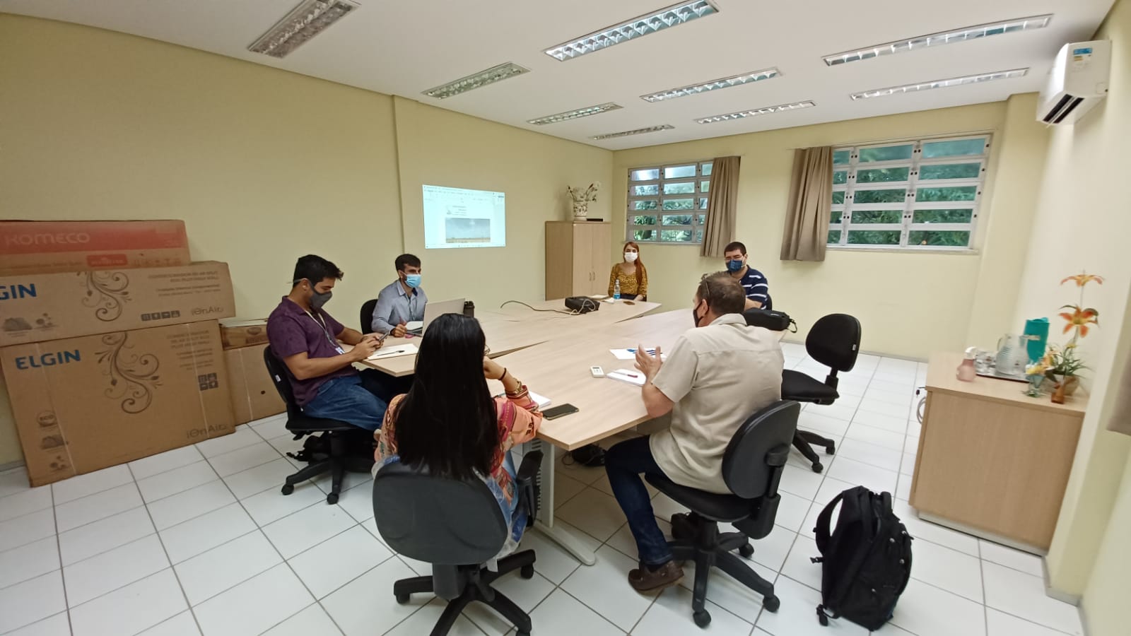 Encontro de pesquisadores aconteceu no campus Pici (FOTO: Divulgação/PPGSolos)