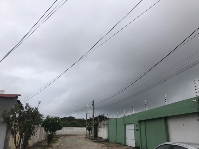 Litoral apresentou fortes chuvas (FOTO: Neuciano Oliveira)
