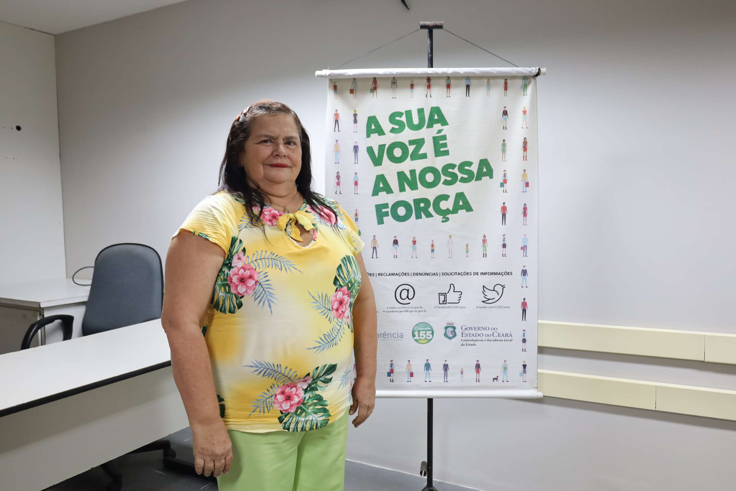 Ana Célia destaca o papel da instituição como um todo para o resultado positivo (FOTO: ASCOM/Funceme)