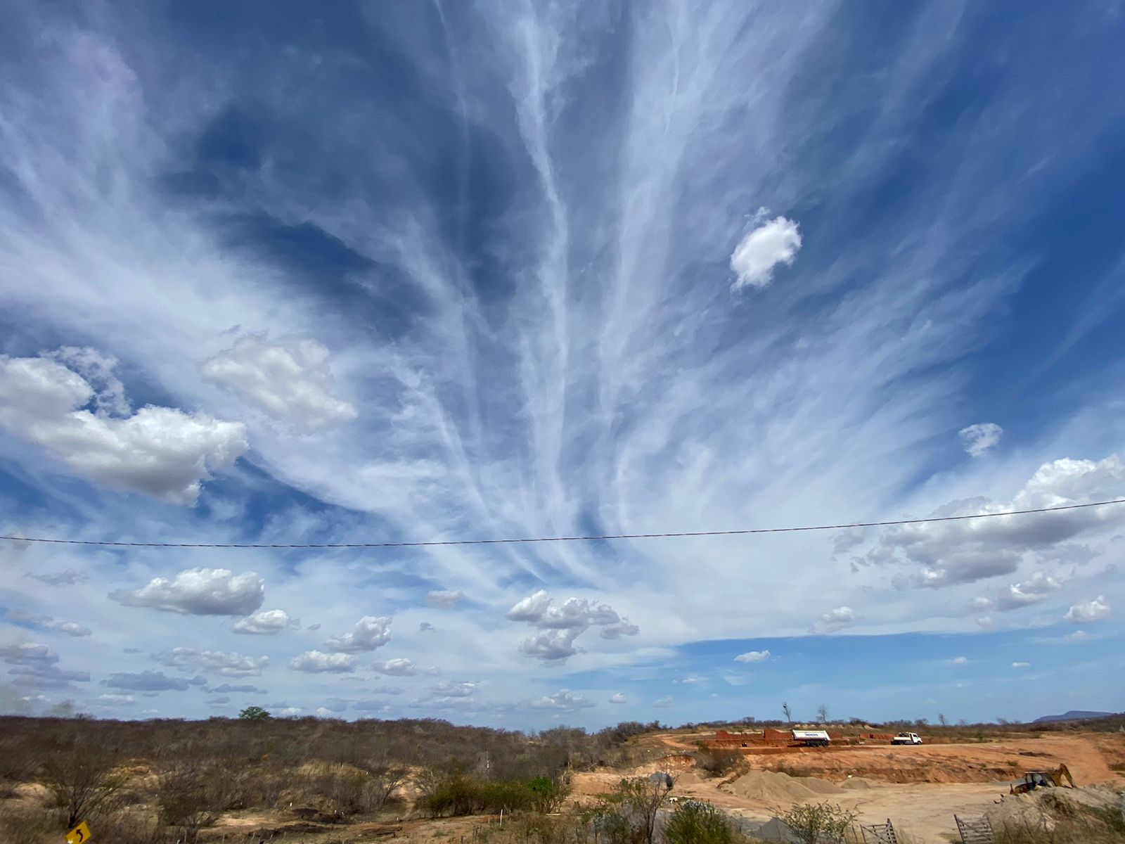 Em ambos os dias, a umidade relativa do ar deve atingir valores variando entre 15 e 25% no centro-sul do Estado (FOTO: Marciel Bezerra)