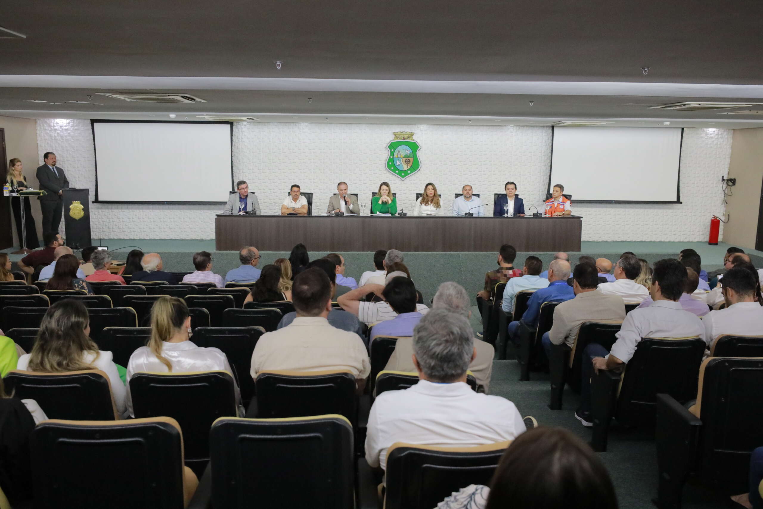 A apresentação se deu com a presença da vice-governadora, Jade Romero, e de secretários (FOTO: José Wagner)