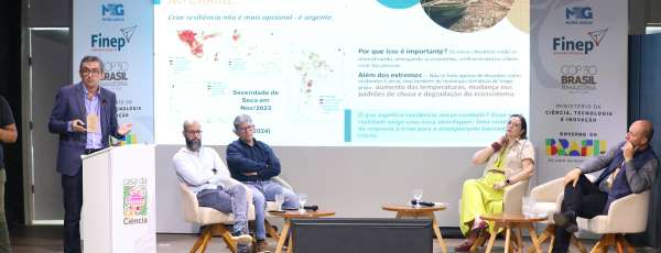 Edurado Sávio Martins, discute sobre projetos na área do clima (FOTO: Divulgação/MCTI)